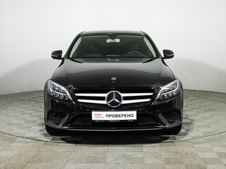 2018 Mercedes-Benz C-Класс 180 IV (W205) Рестайлинг, чёрный, 2549585 рублей, вид 2