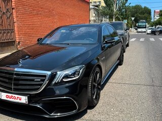 2014 Mercedes-Benz S-Класс AMG 63 AMG Long III (W222, C217), чёрный, 3200000 рублей, вид 1