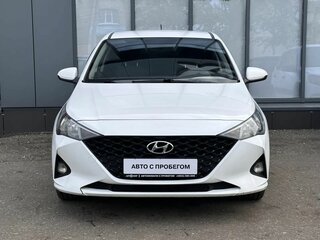 2021 Hyundai Solaris II Рестайлинг, белый, 915000 рублей, вид 3