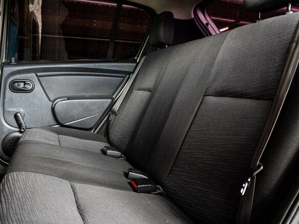 2013 Renault Sandero I, бежевый - вид 9