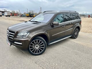 2012 Mercedes-Benz GL-Класс 350 I (X164) Рестайлинг, коричневый, 1700000 рублей, вид 2