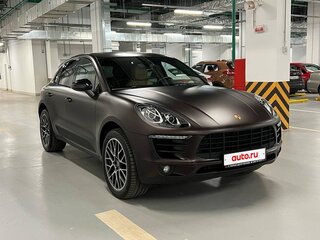 2016 Porsche Macan S Diesel I, коричневый, 4200000 рублей, вид 2