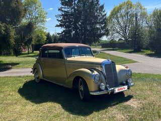 1952 Mercedes-Benz 220 (W187) Cabriolet B, золотистый, 12500000 рублей, вид 1