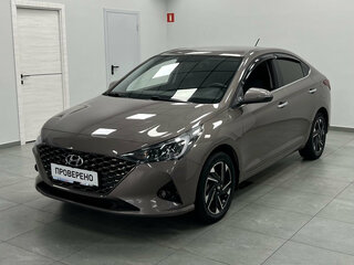 2022 Hyundai Solaris II Рестайлинг, серый, 1670000 рублей, вид 1