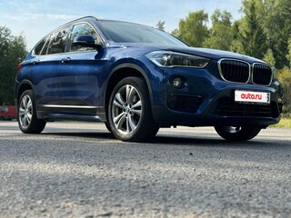 2018 BMW X1 18d sDrive II (F48), синий, 2100000 рублей, вид 2