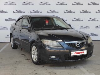 2007 Mazda 3 I (BK) Рестайлинг, чёрный, 249000 рублей, вид 2