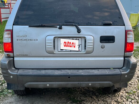 2002 Isuzu Rodeo II, серебристый, 320000 рублей - вид 7