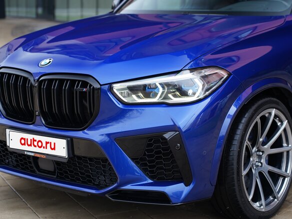 2020 BMW X5 M Competition III (F95), синий, 10555000 рублей - вид 1