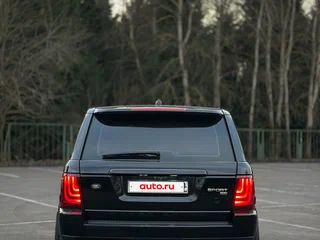 2007 Land Rover Range Rover Sport I, чёрный, 1000000 рублей, вид 4