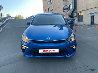 2019 Kia Rio IV, синий, 1500000 рублей, вид 1