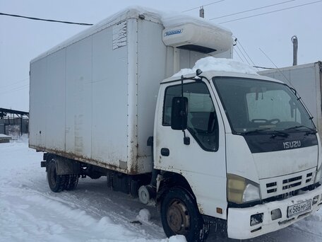 2008 Isuzu Elf (N-series), белый, 1600000 рублей, вид 2
