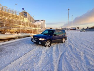 2002 Subaru Forester I Рестайлинг, синий, 380000 рублей, вид 2