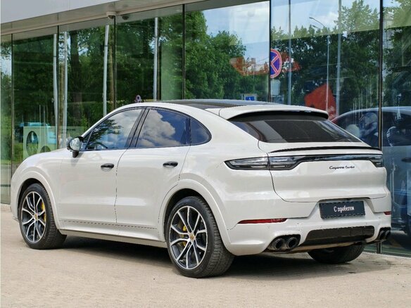 2019 Porsche Cayenne Turbo Coupé III, серый, 8888888 рублей - вид 2