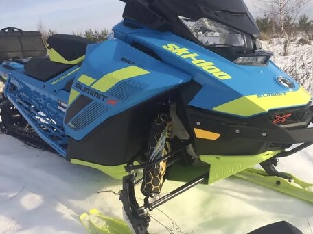 2017 BRP Ski-Doo Summit 850, голубой, 890000 рублей, вид 3