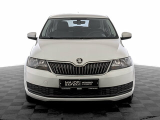 2019 Skoda Rapid I Рестайлинг, белый, 860000 рублей, вид 2