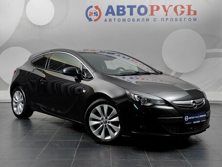 2012 Opel Astra GTC J Рестайлинг, чёрный, 675000 рублей, вид 1