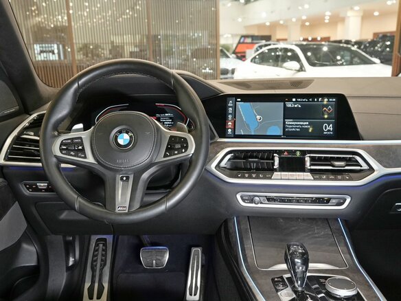 2021 BMW X7 40i I (G07), чёрный - вид 9