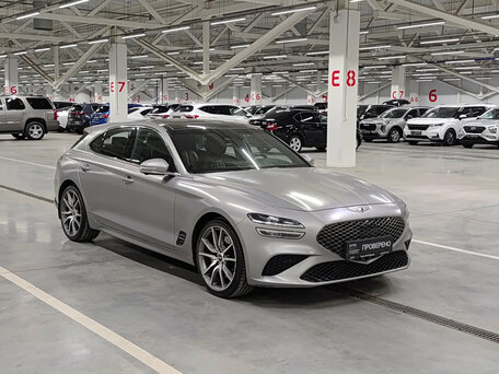2021 Genesis G70 I Рестайлинг, серый, 3630000 рублей, вид 3