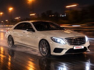 2014 Mercedes-Benz S-Класс 500 Long VI (W222, C217), белый, 2650000 рублей, вид 1
