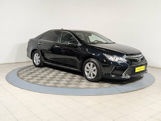 2014 Toyota Camry VII (XV50), чёрный, 1451500 рублей, вид 2