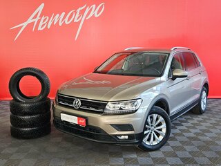 2018 Volkswagen Tiguan II, бежевый, 1875000 рублей, вид 1