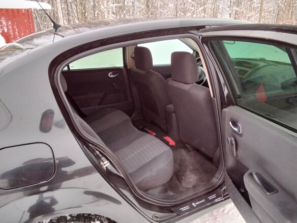 2006 Renault Megane II, чёрный, 420000 рублей - вид 5