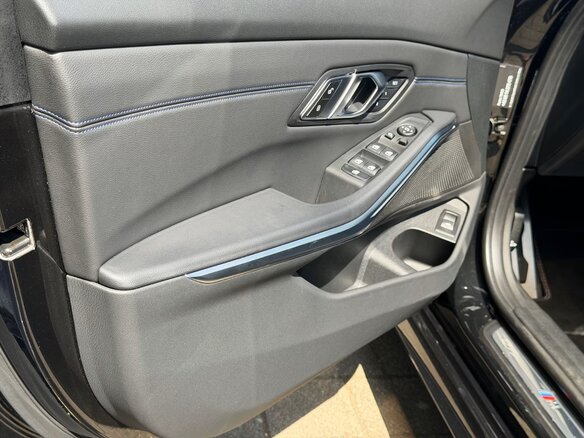 2023 BMW 3 серии 330d VII (G2x) Рестайлинг, чёрный - вид 10