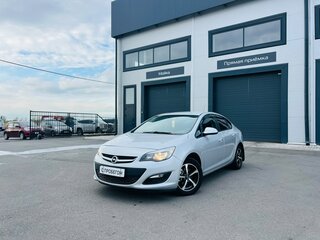 2013 Opel Astra J Рестайлинг, серебристый, 969000 рублей, вид 1
