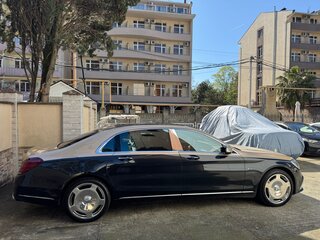 2015 Mercedes-Benz Maybach S-Класс 500 I (X222), чёрный, 4999999 рублей, вид 4