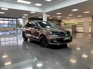 2016 Volkswagen Polo V Рестайлинг, коричневый, 1215000 рублей, вид 5