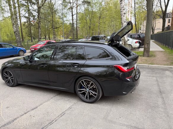 2019 BMW 3 серии 320d xDrive VII (G2x), чёрный, 4299999 рублей - вид 8