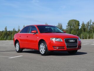 2004 Audi A4 III (B7), красный, 600000 рублей, вид 3