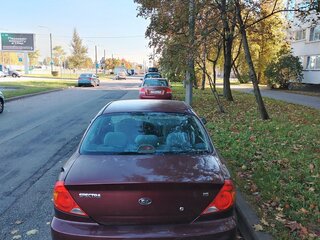 2008 Kia Spectra I Рестайлинг 2, красный, 300000 рублей, вид 3