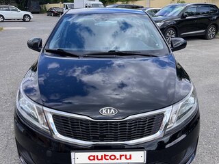 2012 Kia Rio III, чёрный, 550000 рублей, вид 3