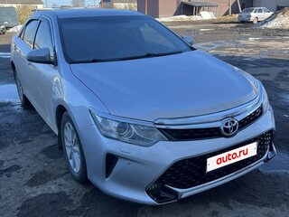 2012 Toyota Camry VII (XV50), серебристый, 1380000 рублей, вид 3