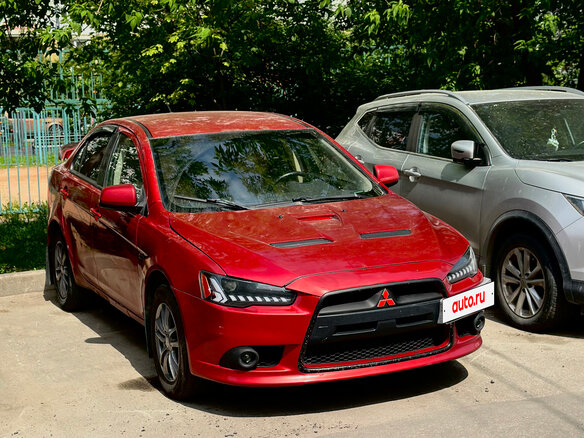 2008 Mitsubishi Lancer X, красный, 599999 рублей