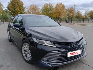 2018 Toyota Camry VIII (XV70), чёрный, 1915000 рублей, вид 1