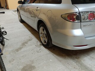 2006 Mazda 6 I (GG) Рестайлинг, серебристый, 460000 рублей, вид 4