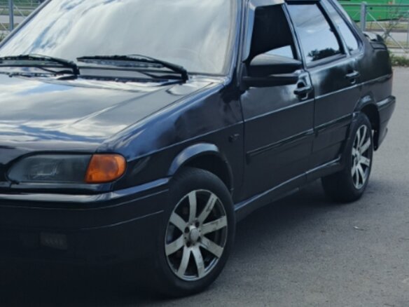 2008 Lada (ВАЗ) 2115, зелёный, 155000 рублей - вид 2