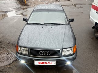 1991 Audi 100 IV (C4), синий, 300000 рублей, вид 1