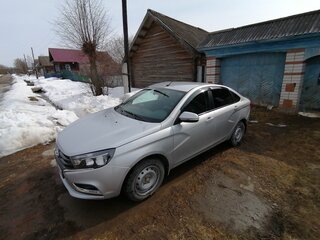 2017 Lada (ВАЗ) Vesta I, серебристый, 690000 рублей, вид 1