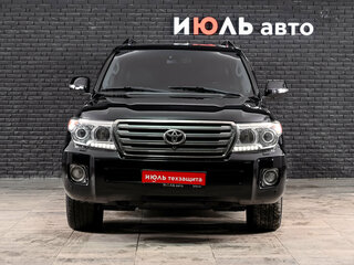 2014 Toyota Land Cruiser 200 Series Рестайлинг 1, чёрный, 3900000 рублей, вид 2