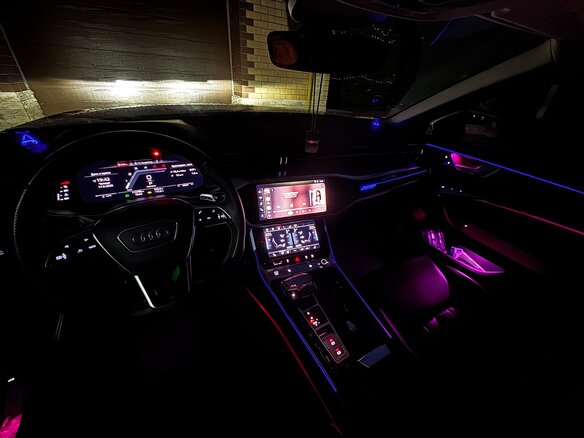 2019 Audi A6 40 TDI V (C8), серый, 4450000 рублей - вид 37