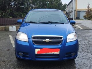 2010 Chevrolet Aveo I Рестайлинг, синий, 625000 рублей, вид 2