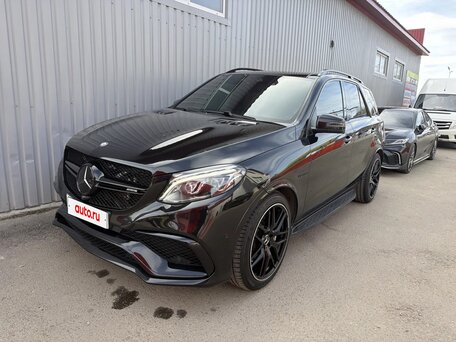 2016 Mercedes-Benz GLE AMG 63 AMG I (W166), чёрный, 4490000 рублей, вид 2