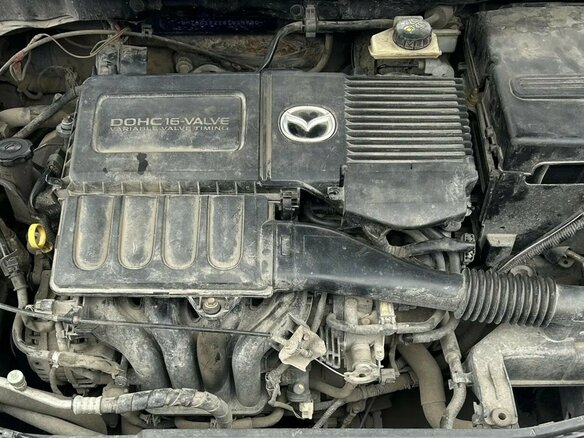 2007 Mazda 3 I (BK) Рестайлинг, синий - вид 6