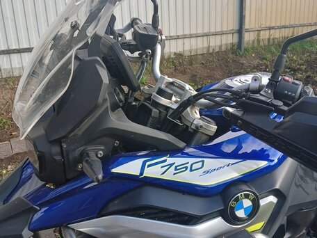 2021 BMW F 750 GS, синий, 1050000 рублей, вид 2