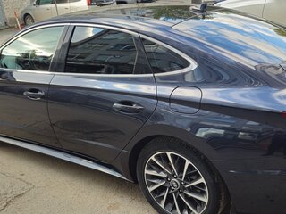 2021 Hyundai Sonata VIII (DN8), синий, 2500000 рублей, вид 3