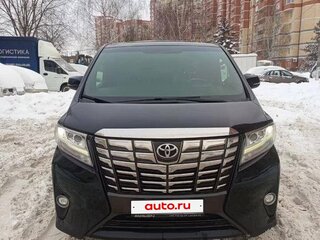 2016 Toyota Alphard III, чёрный, 4300000 рублей, вид 1