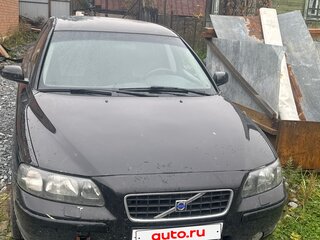 2004 Volvo S60 I Рестайлинг, чёрный, 450000 рублей, вид 1